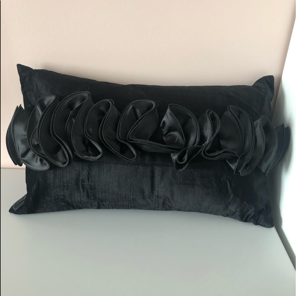 Unique Black Throw Cushion